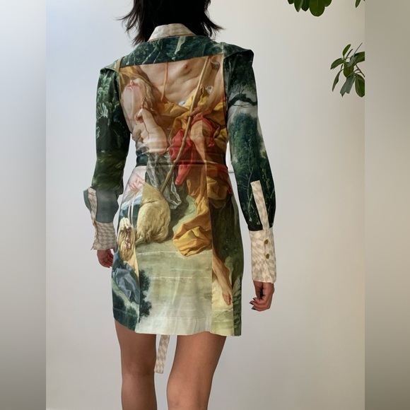 Vivienne Westwood Button-Up Jersey Dress from AW 2021 NWOT - Picture 3 of 12